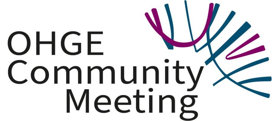 OHGE Community meeting logo